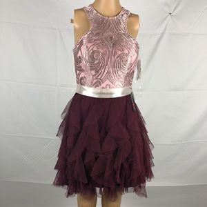 Teeze Me Juniors party dress MSRP $129
